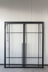 Stahl Meister Stahlmeister Stahl Loft Tuer Doppeltuer Windfang Trennwand Loftdoor Metalluer Glastuer Designtuer Stahlrahmen Img 3078