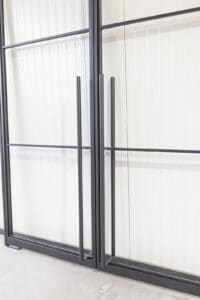 Stahl Meister Stahlmeister Stahl Loft Tuer Pivot Schwingtuer Windfang Glastrennwand Designtuer Bauhaustuer Loft Industrial Style Doppeltuer Feinstruktur Img 3088