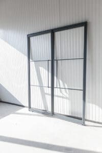Stahl Meister Stahlmeister Stahl Loft Tuer Pivot Schwingtuer Windfang Glastrennwand Designtuer Bauhaustuer Loft Industrial Style Doppeltuer Feinstruktur Img 3122