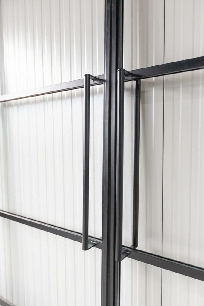 Stahl Meister Stahlmeister Stahl Loft Tuer Pivot Schwingtuer Windfang Glastrennwand Designtuer Bauhaustuer Loft Industrial Style Img 3021