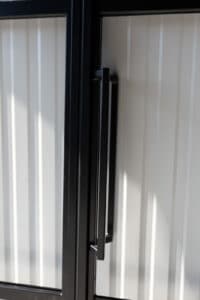 Stahl Meister Stahlmeister Stahl Loft Tuer Pivot Schwingtuer Windfang Glastrennwand Designtuer Bauhaustuer Loft Industrial Style Img 3131
