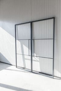 Stahl Meister Stahlmeister Stahl Loft Tuer Schiebetuer Windfang Glastrennwand Designtuer Bauhaustuer Loft Industrial Style Doppeltuer Feinstruktur Img 3125