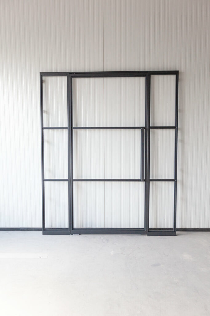 Stahl Meister Stahlmeister Stahl Loft Tuer Stahlrahmen Metall Glas Glastrennwand Windfang Loft Designtuer Bauhaus Schwarz Loftdoor Img 3141