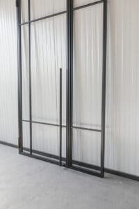 Stahl Meister Stahlmeister Stahl Loft Tuer Stahlrahmen Metall Glas Glastrennwand Windfang Loft Designtuer Bauhaus Schwarz Loftdoor Stahltuer Img 3104