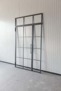 Stahl Meister Stahlmeister Stahl Loft Tuer Stahlrahmen Metall Glas Glastrennwand Windfang Loft Designtuer Bauhaus Schwarz Loftdoor Stahltuer Img 3110
