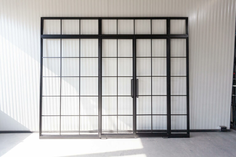 Stahl Meister Stahlmeister Stahl Loft Tuer Stahlrahmen Pivot Schwingtuer Metall Glas Glastrennwand Windfang Loft Designtuer Bauhaus Schwarz Loftdoor Img 3168