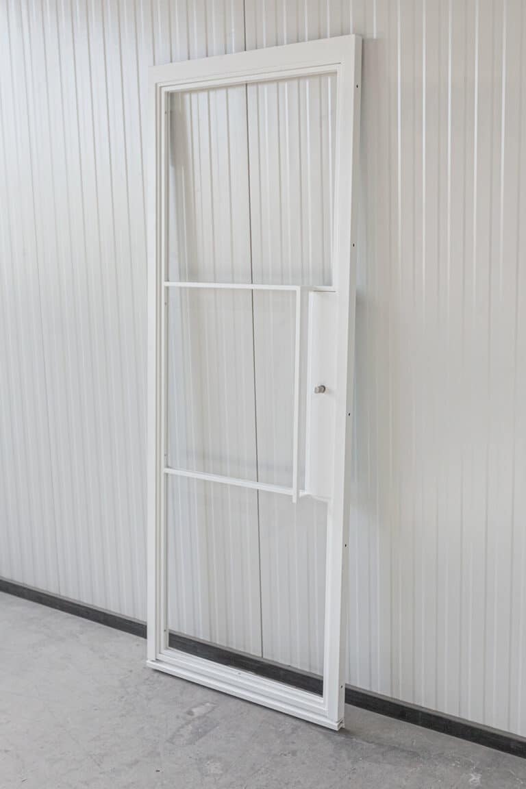Stahl Meister Stahlmeister Stahlrahmen Metall Glas Glastrennwand Windfang Loft Designtuer Bauhaus Schwarz Loftdoor Stahltuer Img 3048