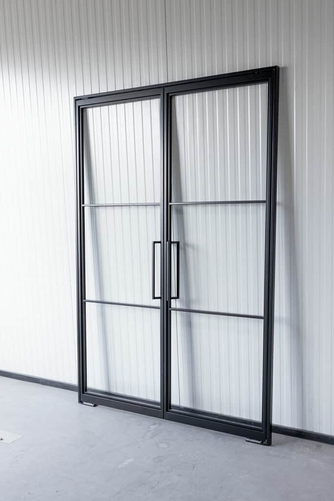 Stahl Meister Pivot Schwingtuer Doppeltuer Stahl Loft Tuer Designtuer Glasrahmen Glas Stahlrahmen Metall Rahmen Designtuer Windfang Tuer 826a0420