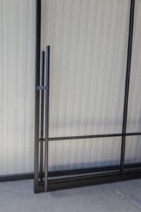 Stahl Meister Stahlmeister Loft Stahl De Lofttuer Pendeltuer Pivottuer Stahlrahmen Loftdoor Lofttueren Glastuer Metall Schwarz Glastrennwand Img 3216