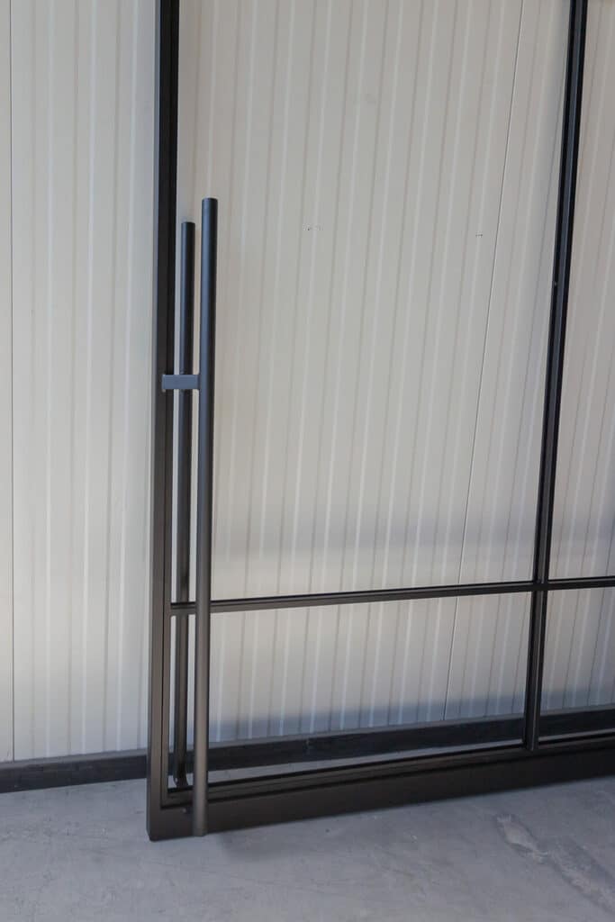 Stahl Meister Stahlmeister Loft Stahl De Lofttuer Pendeltuer Pivottuer Stahlrahmen Loftdoor Lofttueren Glastuer Metall Schwarz Glastrennwand Img 3216