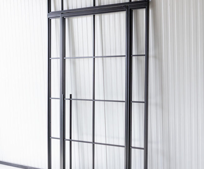 Stahl Meister Stahlmeister Loft Stahlde Drehtuer Stahl Loft Tuer Designtuer Glasrahmen Glas Stahlrahmen Metall Rahmen Designtuer Windfang Tuer Bauelement Glastrennwand Seitenteil Oberlicht 826a0416