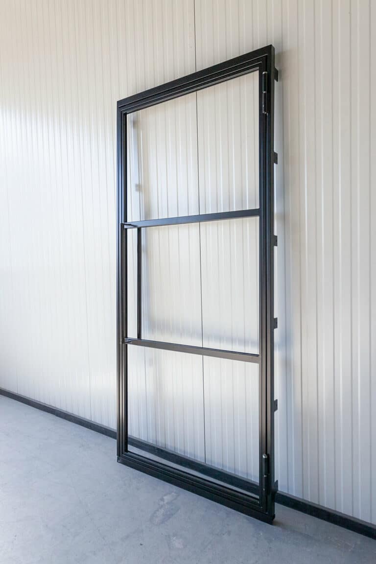 Stahl Meister Stahlmeister Loft Stahlde Drehtuer Stahl Loft Tuer Designtuer Glasrahmen Glas Stahlrahmen Metall Rahmen Designtuer Windfang Tuer Bauelement Img 3223