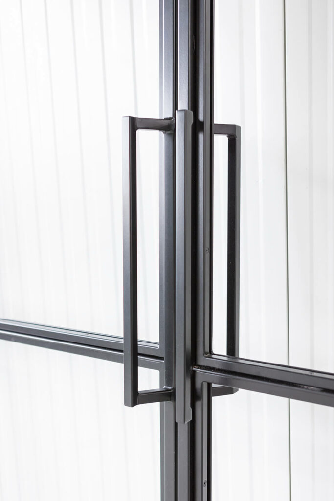 Stahl Meister Stahlmeister Loft Stahl Tuer Lofttuer Schiebetuer Glastrennwand Windfang Raumtrenner Metallrahmen Stahlrahmen Glas Glastuer Loftdoor Schwarz 826a0426