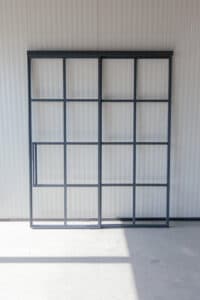 Stahl Meister Stahlmeister Loft Stahl Tuer Glastrennwand Schiebetuer Windfang Metallrahmen Glas Tuer Loftdoor Stahltuer Stahlrahmen Img 3195