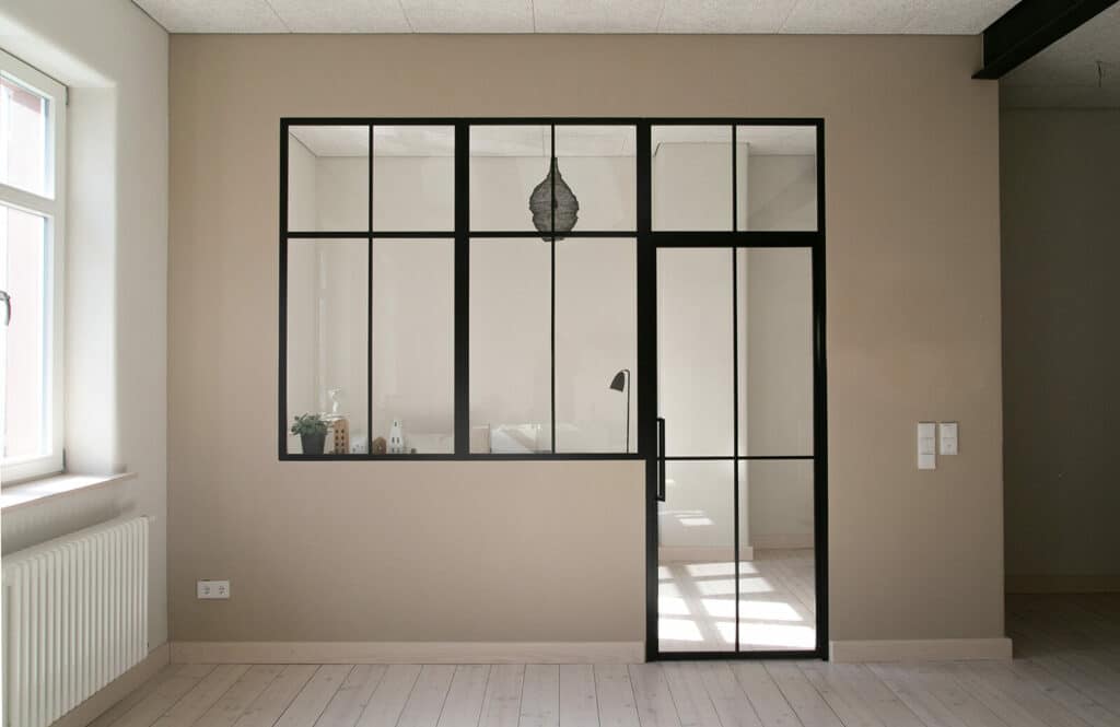 Stahl Meister Stahlmeister Stahl Loft Tuer Design Drehtuer Lofttuer Glasttuer Windfang Glastrennwand Loftdoor Img 0406 01