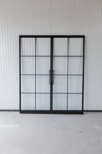 Stahl Meister Stahlmeister Stahl Loft Tuer Doppeltuer Pivot Schwingtuer Designtuer Stahlrahmen Loftdoor Windfang Raumtrenner Img 3247