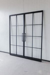 Stahl Meister Stahlmeister Stahl Loft Tuer Doppeltuer Pivot Schwingtuer Designtuer Stahlrahmen Loftdoor Windfang Raumtrenner Img 3248