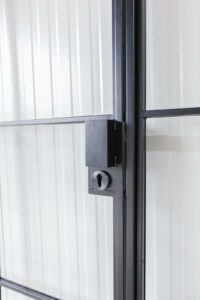 Stahl Meister Stahlmeister Stahl Loft Tuer Einzeltuer Pivot Schwingtuer Designtuer Stahlrahmen Loftdoor Windfang Raumtrenner Img 3259