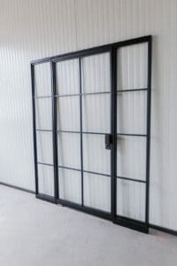 Stahl Meister Stahlmeister Stahl Loft Tuer Glastrennwand Einzeltuer Pivot Schwingtuer Designtuer Stahlrahmen Loftdoor Windfang Raumtrenner Img 3257