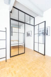 Stahl Meister Doppeltuer Lofttuer Drehtuer Windfang Stahl Loft Tuer Oberlicht Green Residence Offenbach 826a0707