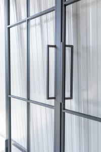 Stahl Meister Loft Stahl Tuer Doppeltuer Drehtuer Glastrennwand Stahltuer Glastuer Windfang Bauhaus Tuer Metall Filigraner Rahmen 826a0494