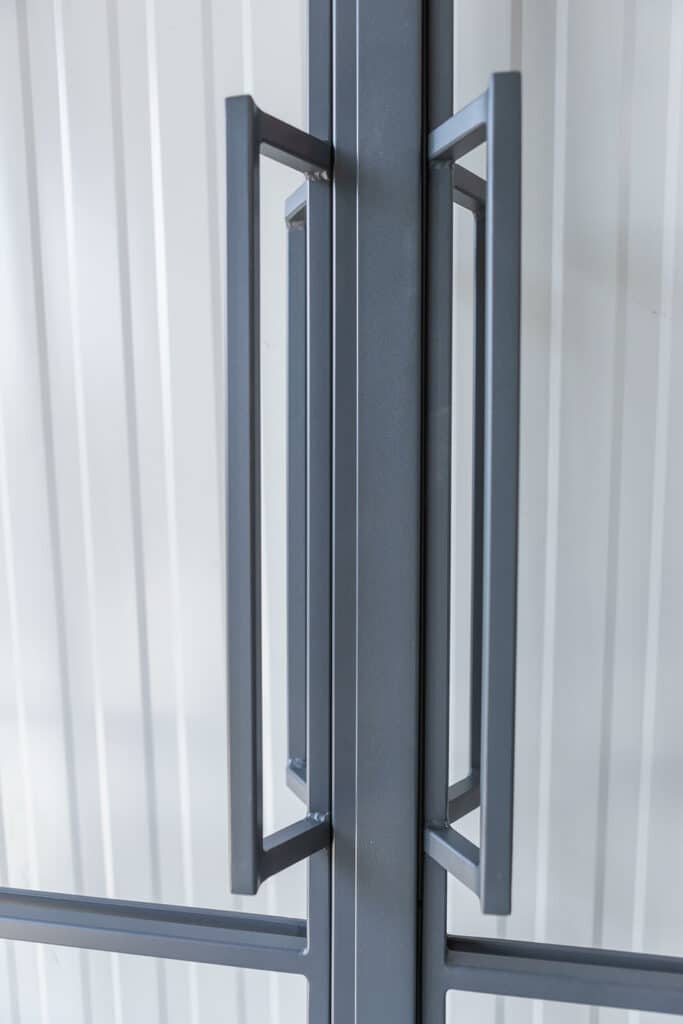 Stahl Meister Loft Stahl Tuer Doppeltuer Drehtuer Glastrennwand Stahltuer Glastuer Windfang Bauhaus Tuer Metall Filigraner Rahmen 826a0495