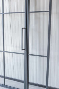 Stahl Meister Loft Stahl Tuer Einzeltuer Drehtuer Glastrennwand Stahltuer Glastuer Windfang Bauhaus Tuer Metall Filigraner Rahmen 826a0504
