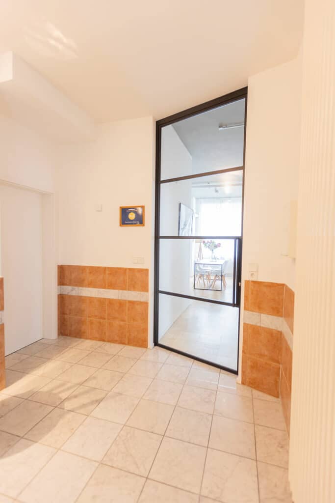 Stahl Meister Lofttuer Drehtuer Windfang Stahl Loft Tuer Glastuer Green Residence Offenbach 826a0810
