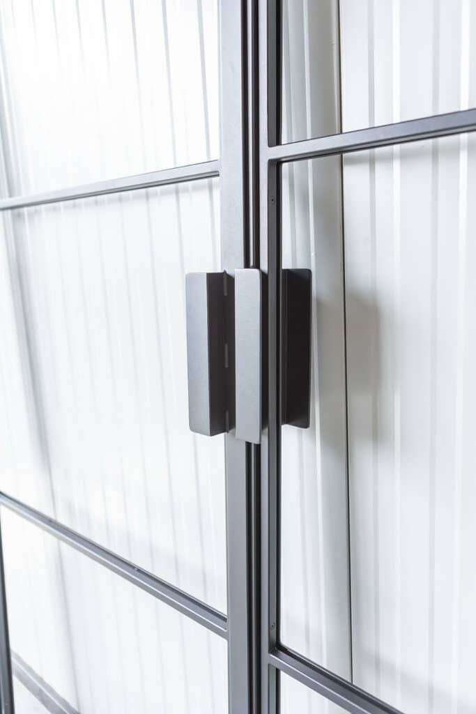 Stahl Meister Stahl Loft Tuer Doppeltuer Drehtuer Windfang Designtuer Stahlrahmen Metall Glastuer Bauhaustuer 826a0483