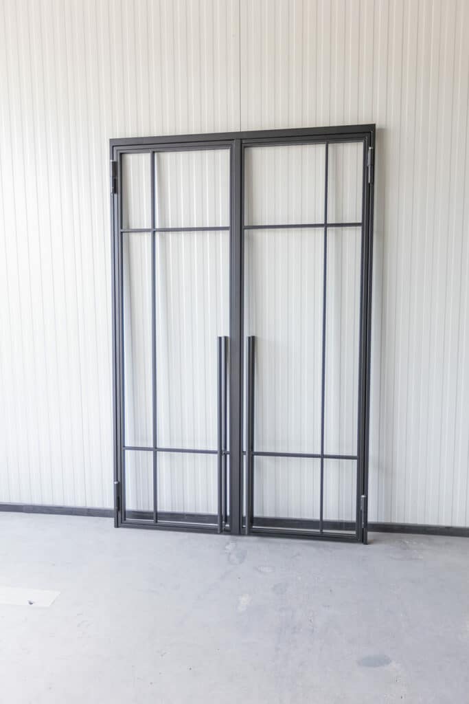 Stahl Meister Stahl Loft Tuer Doppeltuer Drehtuer Windfang Glasrahmen Stahltuer Designtuer Glastuer 826a0539