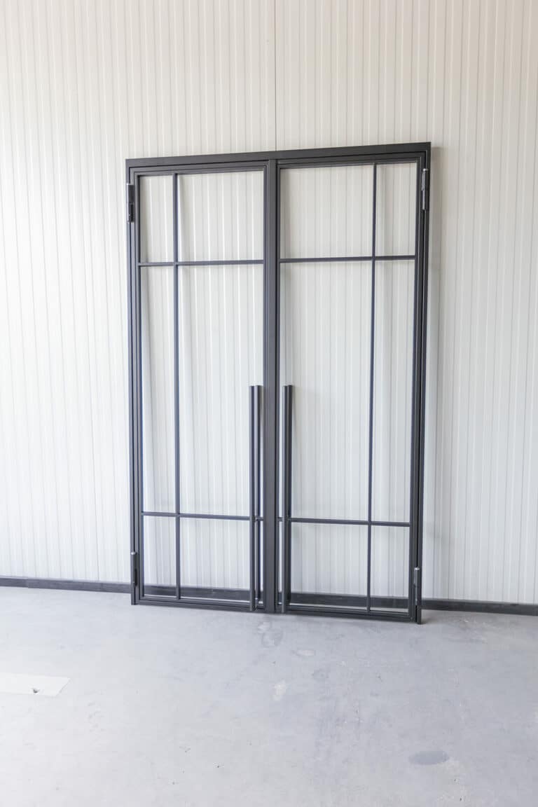 Stahl Meister Stahl Loft Tuer Doppeltuer Drehtuer Windfang Glasrahmen Stahltuer Designtuer Glastuer 826a0539