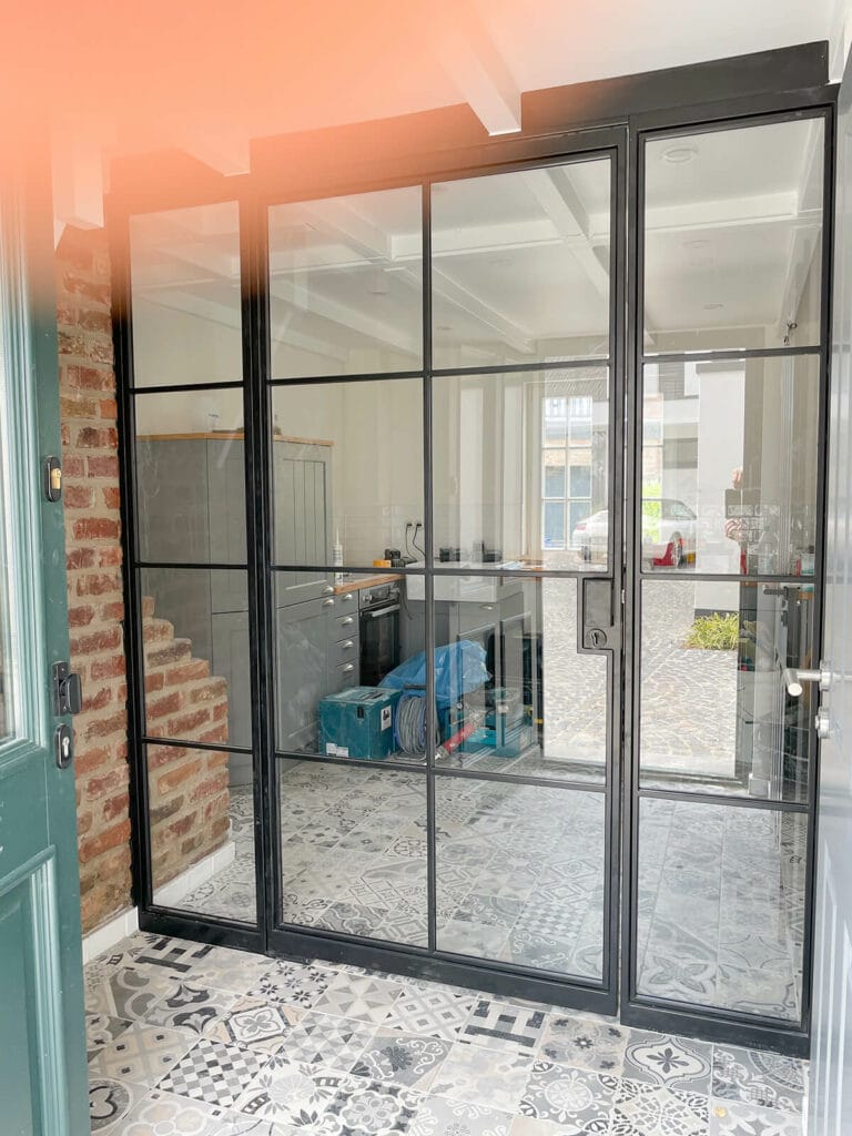 Stahl Meister Stahl Loft Tuer Einzeltuer Pivot Schwingtuer Designtuer Stahlrahmen Loftdoor Windfang Raumtrenner Glastrennwand Img 7820