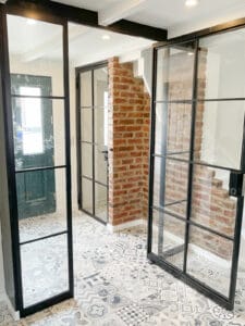 Stahl Meister Stahl Loft Tuer Einzeltuer Pivot Schwingtuer Designtuer Stahlrahmen Loftdoor Windfang Raumtrenner Glastrennwand Img 7823