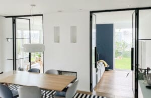 Stahl Meister Stahl Loft Tuer Glastrennwand Doppeltuer Drehtuer Lofttuer Stahlrahmen Bauhaus Tuer Designtuer Glastuer Windfang Raumtrenner 4