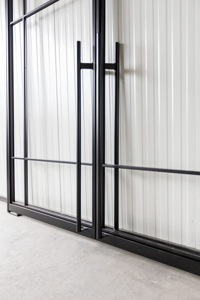Stahl Meister Stahlmeister Stahl Loft Tuer Glastrennwand Pivot Stahlrahmen Stahltuer Glastuer Windfang Schwingtuer Seitenteil Lofttuer Doppeltuer 826a0849