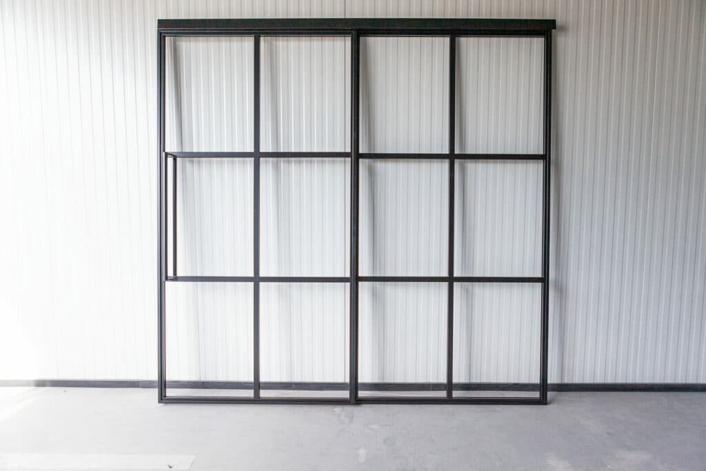 Stahl Meister Stahlmeister Stahl Loft Tuer Glastrennwand Schiebetuer Windfang Designtuer Glastuer Raumtrenner Stahlrahmen Metall Glas Buahaus Img 3278 2