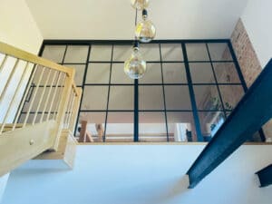 Stahl Meister Stah Loft Tuer Glastrennwand Windfang Designtuer Schiebetuer Glastuer Glaswand Img 0481