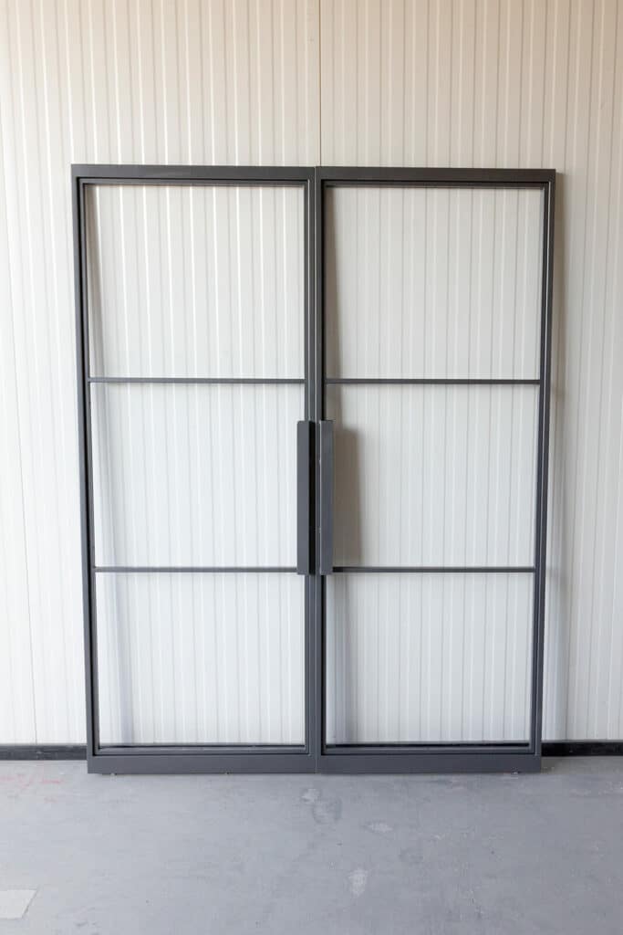 Stahl Meister Stahl Loft Tuer Doppeltuer Pivot Schwingtuer Windfang Designtuer Glastuer Stahlrahmen Glastuer 826a0917