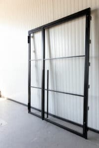 Stahl Meister Stahl Loft Tuer Doppeltuer Seitenteil Drehtuer Bedarfsflugel Standfluegel Riegel Windfang Raumtrenner Lofftuer 826a0924