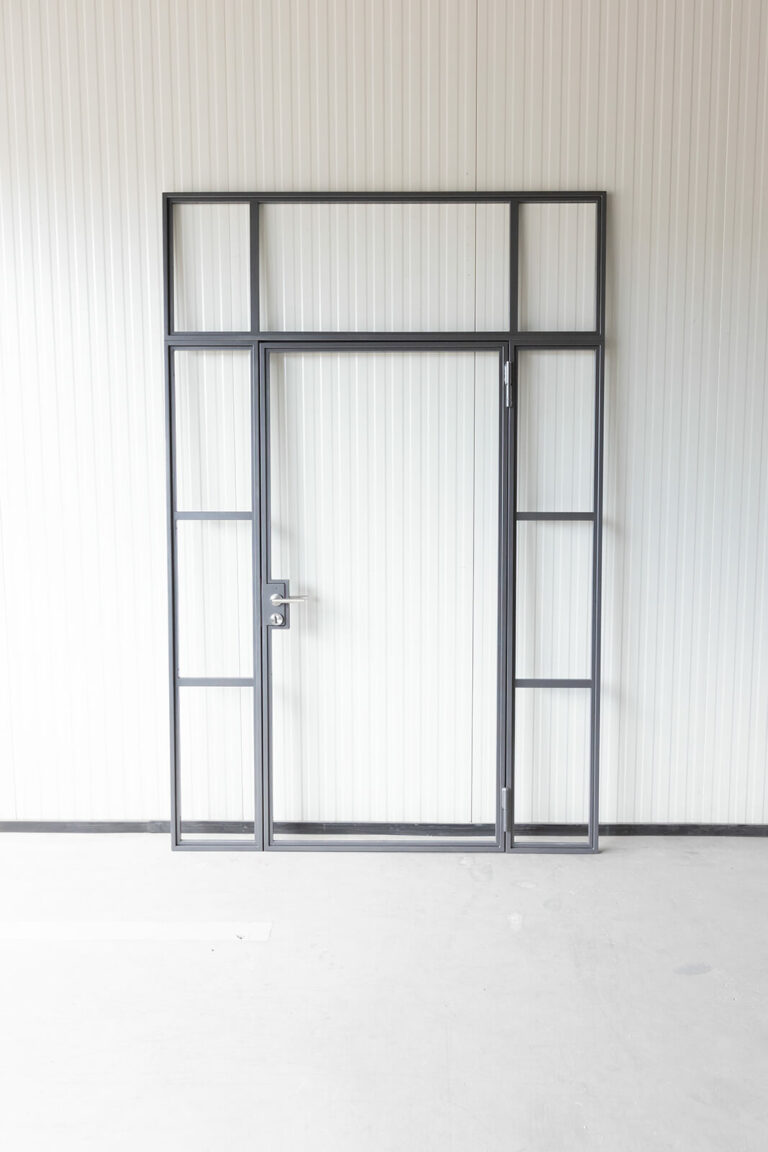 Stahl Meister Stahl Loft Tuer Glastrennwand Drehtuer Lofttuer Windfang Raumtrenner Stahltuer Glastuer Loftdoor Db703 Eisenglimmer 826a0891