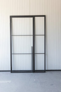 Stahl Meister Stahl Loft Tuer Glastrennwand Drehtuer Windfang Glastuer Designtuer Lofttur Loftdoor 826a0894