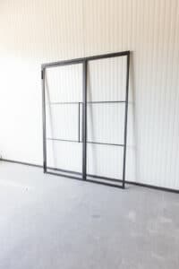 Stahl Meister Stahl Loft Tuer Glastrennwand Drehtuer Windfang Glastuer Designtuer Lofttur Loftdoor 826a0902