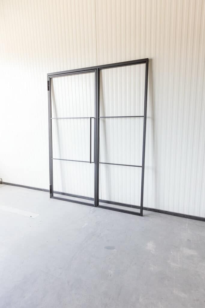 Stahl Meister Stahl Loft Tuer Glastrennwand Drehtuer Windfang Glastuer Designtuer Lofttur Loftdoor 826a0902