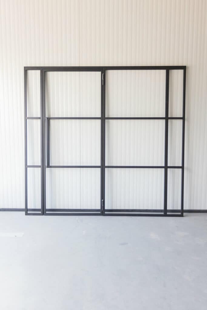 Stahl Meister Stahlmeister Glastrennwand Drehtuer Loftdoor Stahl Loft Tuer Windfang Designtuer Glastruer 826a0878