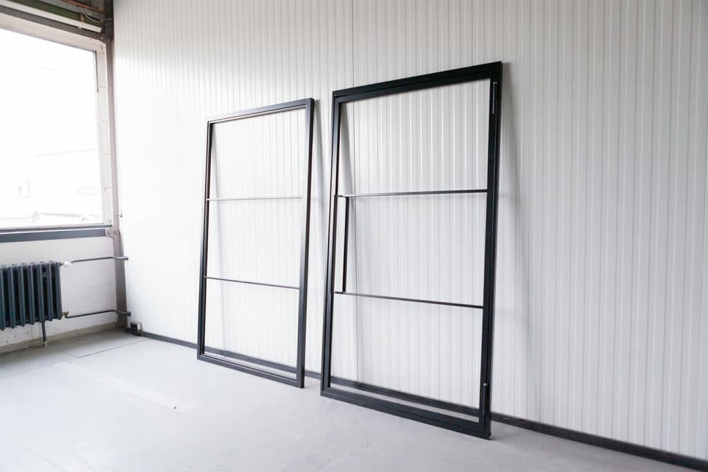 Stahl Meister Stahlmeister Stahl Loft Tuer Designtuer Stahlrahmen Drehtuer Windfang Lofttuer Steel Door Raumtrenner Img 3311