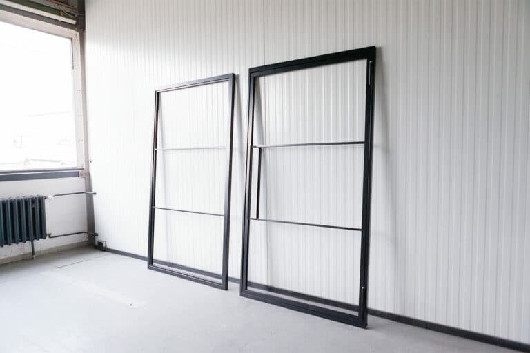 Stahl Meister Stahlmeister Stahl Loft Tuer Designtuer Stahlrahmen Drehtuer Windfang Lofttuer Steel Door Raumtrenner Img 3311