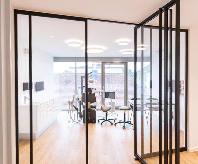 Stahl Meister Stahlmeister Stahl Loft Tuer Pivot Schwingtuer Windfang Glastrennwand Buero Praxis Designtuer Raumtrenner Loft Industrial Style Img 4827, Loft Türen