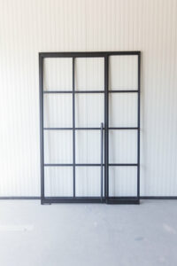 Stahl Meister Stahlmeister Stahl Loft Tuer Schwingtuer Pivot Lofttuer Stahlrahmen Metall Glastuer Windfang Glastrennwand Loftdoor Steeldoor 826a0857