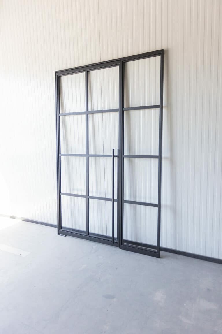 Stahl Meister Stahlmeister Stahl Loft Tuer Schwingtuer Pivot Lofttuer Stahlrahmen Metall Glastuer Windfang Glastrennwand Loftdoor Steeldoor 826a0858