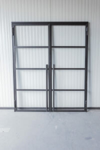 Stahl Meister Stahlmeister Drehtuer Lofttuer Stahl Loft Tuer Doppeltuer Windfang Designtuer Stahlrahmen 826a1004